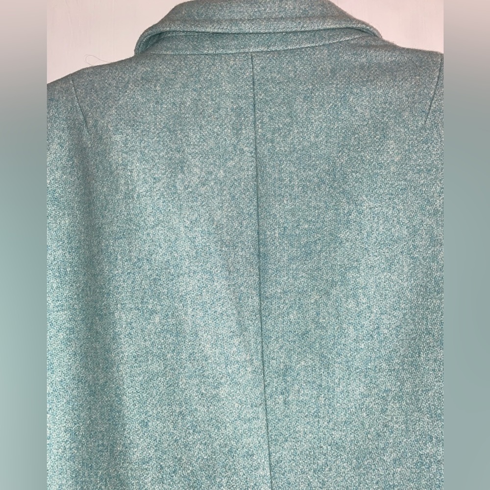 Brand new, never worn. Wool Blazer by Banana Republic, mint green, Size 10 - Picture 8 of 12